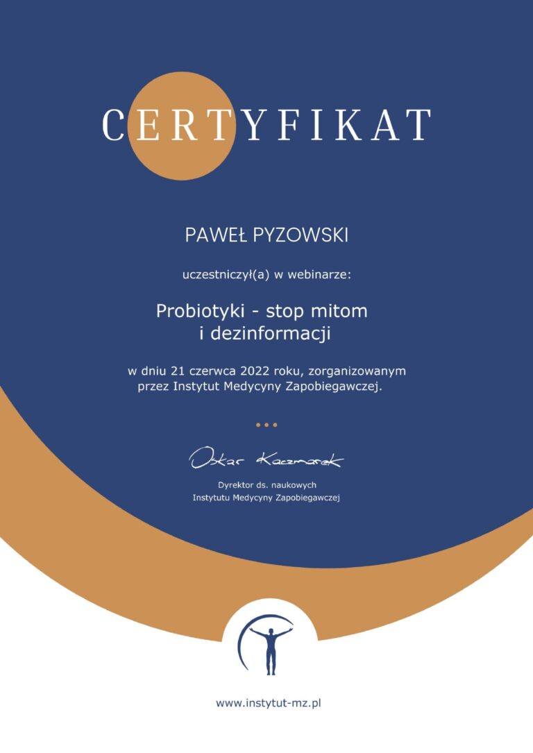 Odchudzanie dietetyk Paweł Pyzowski