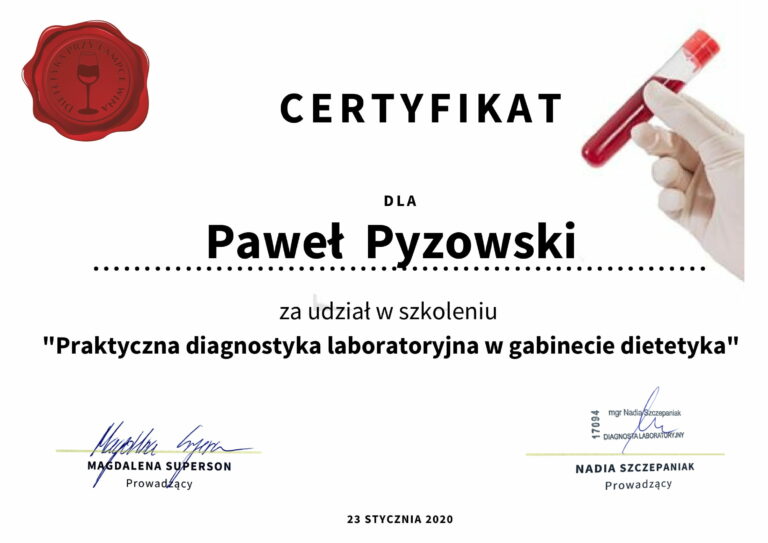 Odchudzanie probiotyk SIBO dietetyk Paweł Pyzowski